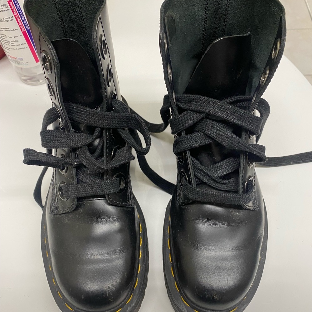 Molly Women Leather Platform Boots